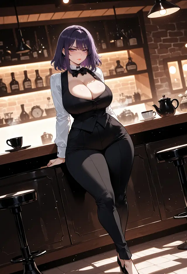 Shizuku Kuroe — Sono Bisque Doll Wa Koi O Suru, planche 500. Miyu, ahegao, anal, apparel bukkake, apron, assjob