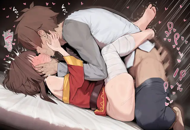 Kazuma Satou, Megumin — Kono Subarashii Sekai Ni Syukufuku O, planche 50. sole female, witch