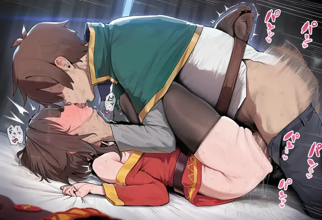 Kazuma Satou, Megumin — Kono Subarashii Sekai Ni Syukufuku O, planche 51. sole female, witch