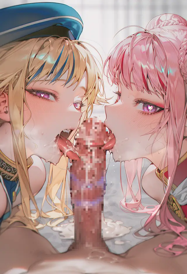 Suzuki Hina, Tanaka Hime, planche 15. vtuber, ffm threesome