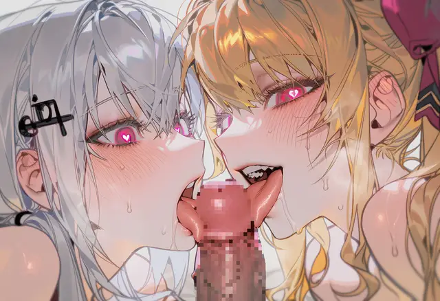 Hakase Fuyuki, Takamiya Rion — Nijisanji, planche 16. vtuber, ffm threesome