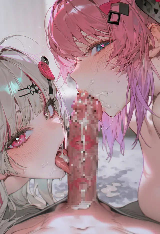 Ishigami Nozomi, Kuramochi Meruto — Nijisanji, planche 27. vtuber, ffm threesome