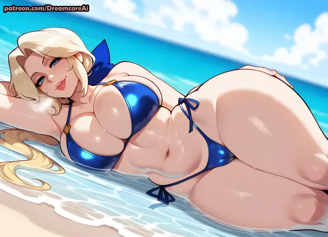 Helena Douglas — Dead or Alive, planche 55. big ass, ponytail, sole female, very long hair, bald