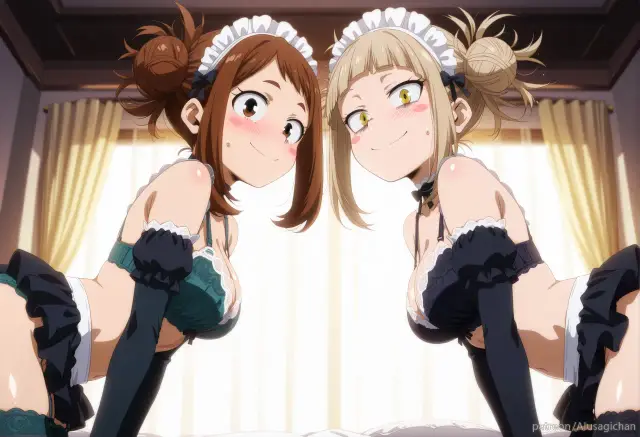 Himiko and Uraraka, planche 8