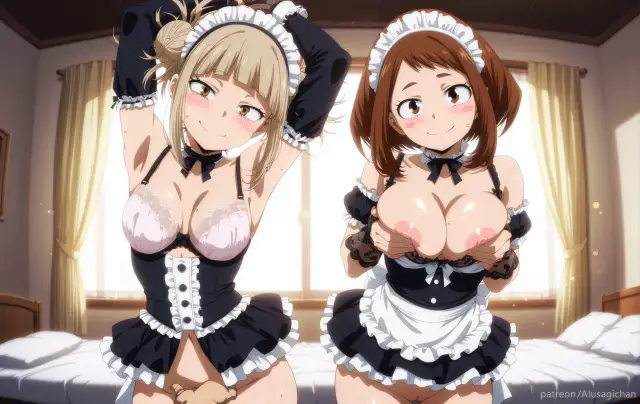 Himiko and Uraraka, planche 82