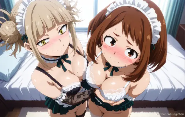 Himiko and Uraraka, planche 84