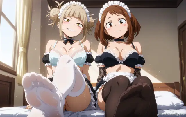 Himiko and Uraraka, planche 95
