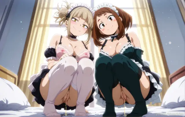 Himiko and Uraraka, planche 129
