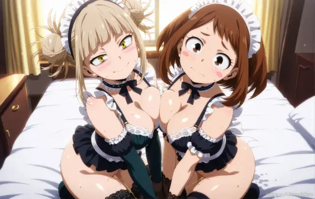 Himiko and Uraraka, planche 130
