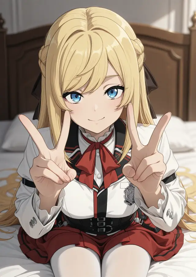 Ariel Anemoi Asura — Mushoku Tensei, planche 1. ahegao, leg lock, pantyhose, schoolgirl uniform