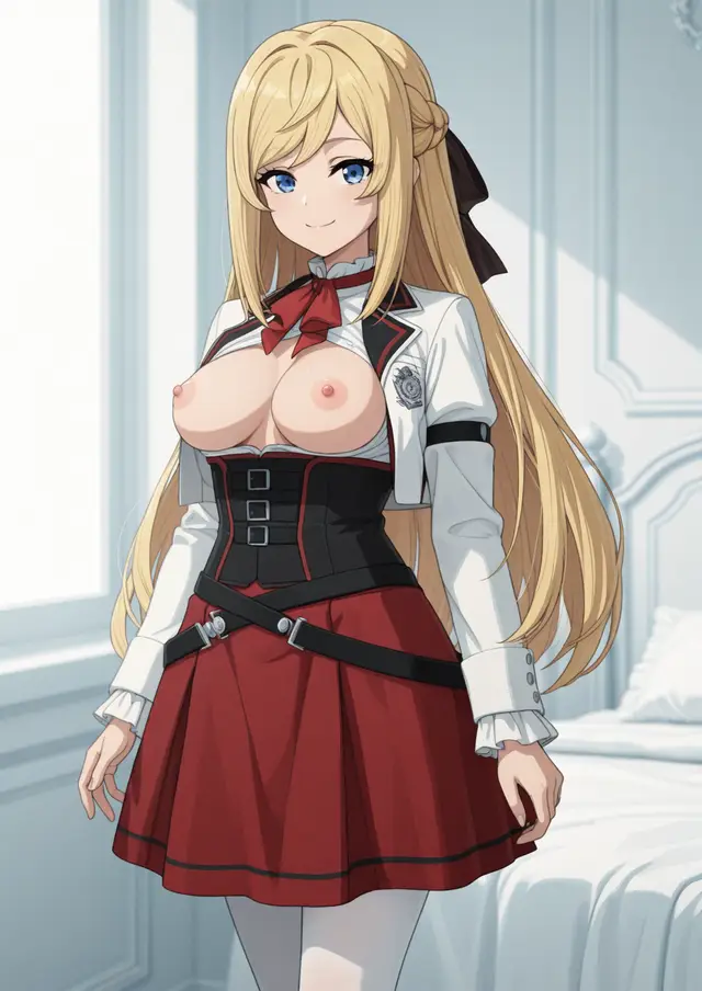 Ariel Anemoi Asura — Mushoku Tensei, planche 2. ahegao, leg lock, pantyhose, schoolgirl uniform
