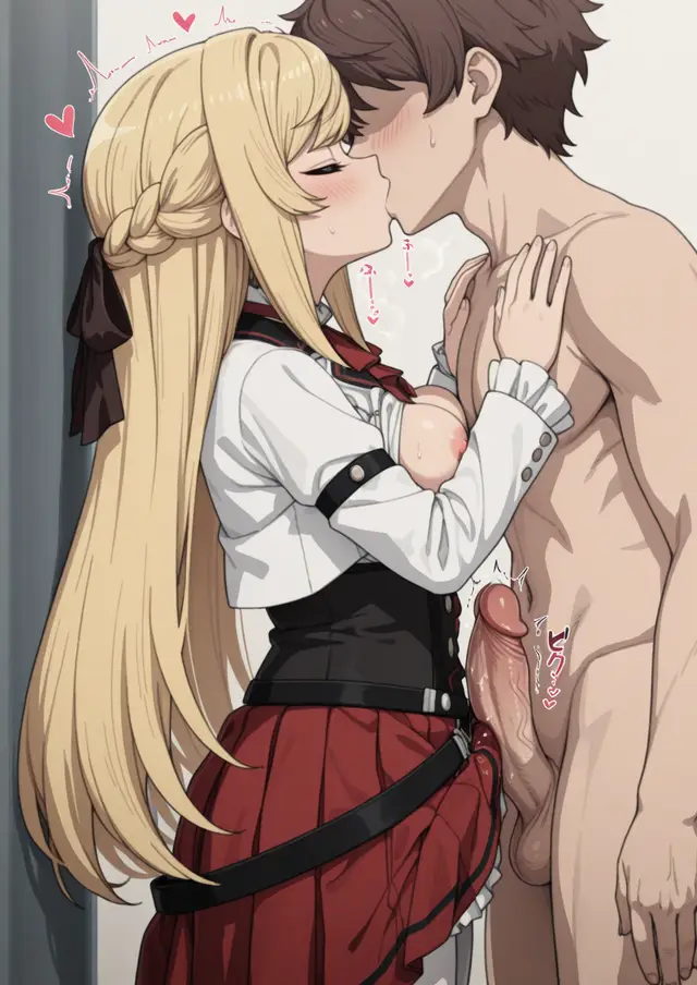 Ariel Anemoi Asura — Mushoku Tensei, planche 7. ahegao, leg lock, pantyhose, schoolgirl uniform