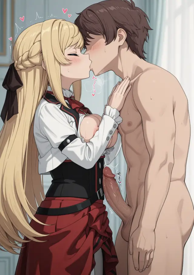 Ariel Anemoi Asura — Mushoku Tensei, planche 8. ahegao, leg lock, pantyhose, schoolgirl uniform