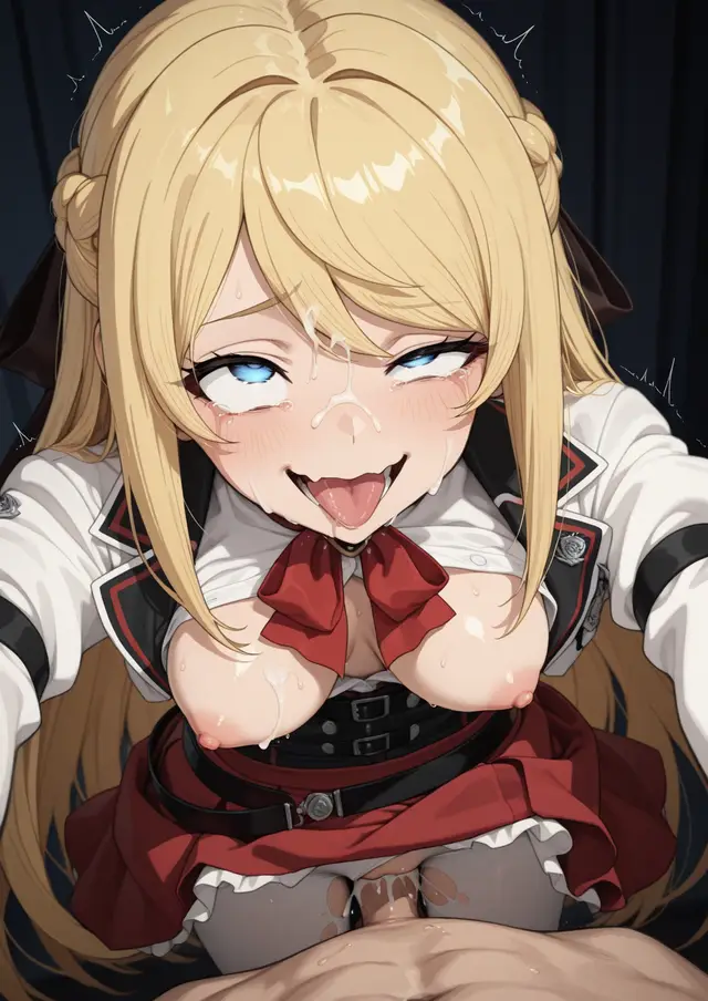 Ariel Anemoi Asura — Mushoku Tensei, planche 18. ahegao, leg lock, pantyhose, schoolgirl uniform