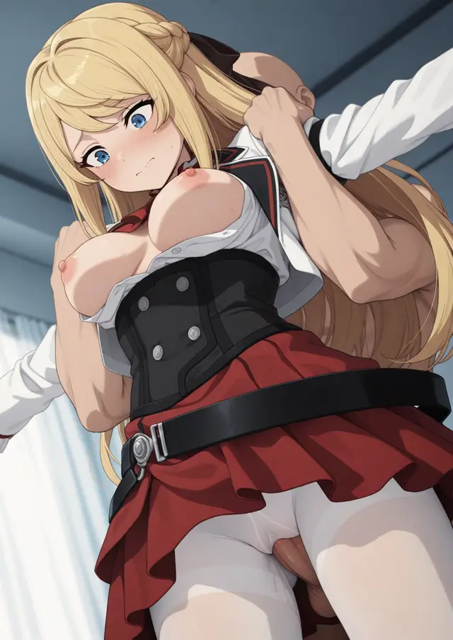 Ariel Anemoi Asura — Mushoku Tensei, planche 63. ahegao, leg lock, pantyhose, schoolgirl uniform