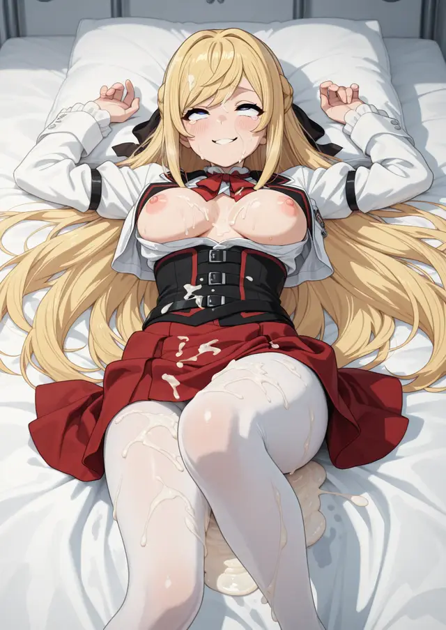 Ariel Anemoi Asura — Mushoku Tensei, planche 101. ahegao, leg lock, pantyhose, schoolgirl uniform