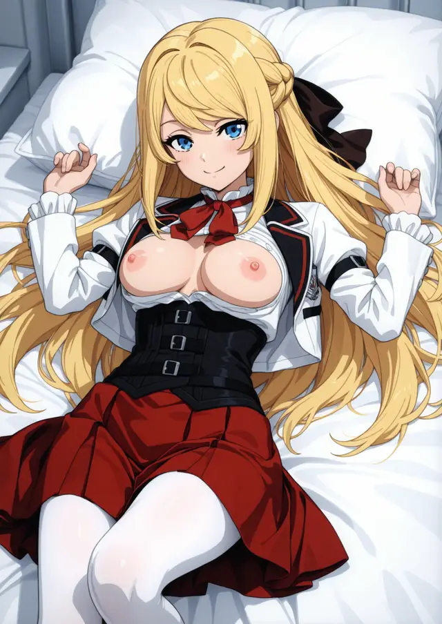 Ariel Anemoi Asura — Mushoku Tensei, planche 144. ahegao, leg lock, pantyhose, schoolgirl uniform