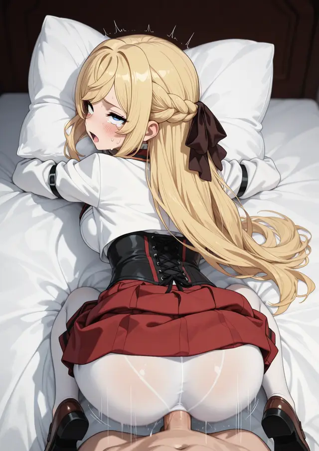 Ariel Anemoi Asura — Mushoku Tensei, planche 180. ahegao, leg lock, pantyhose, schoolgirl uniform