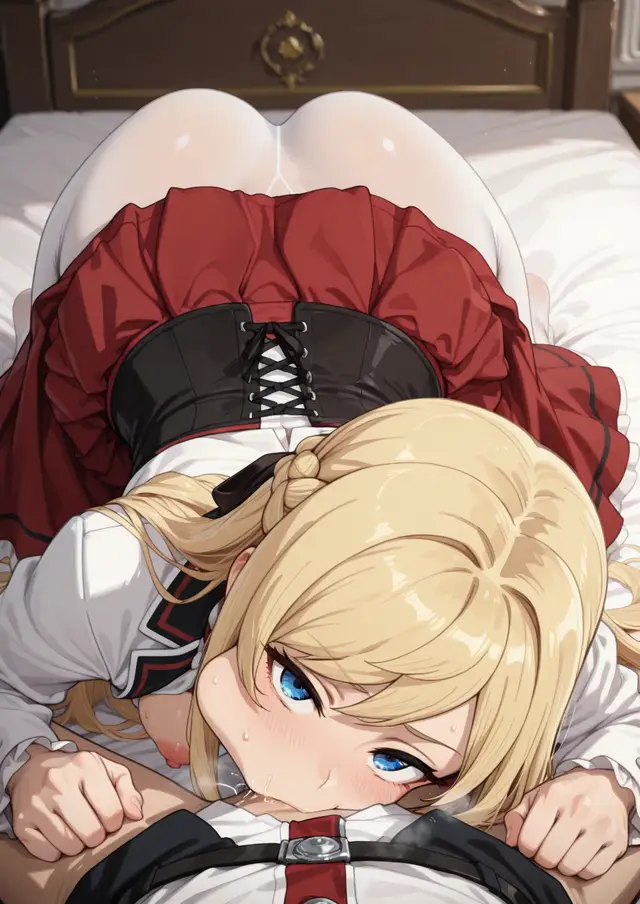Ariel Anemoi Asura — Mushoku Tensei, planche 264. ahegao, leg lock, pantyhose, schoolgirl uniform