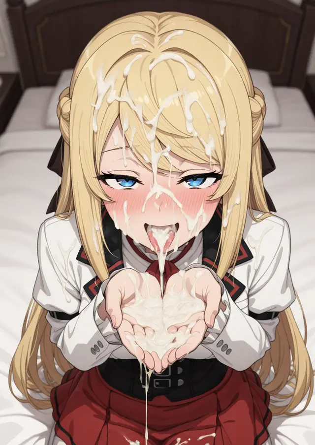 Ariel Anemoi Asura — Mushoku Tensei, planche 295. ahegao, leg lock, pantyhose, schoolgirl uniform