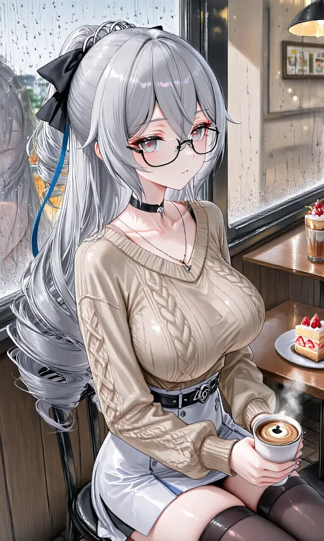 Bronya Zaychik, Mei Raiden — Honkai Star Rail, planche 34. big breasts, bikini, business suit, drill hair, glasses, maid