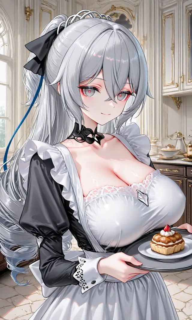 Bronya Zaychik, Mei Raiden — Honkai Star Rail, planche 35. big breasts, bikini, business suit, drill hair, glasses, maid