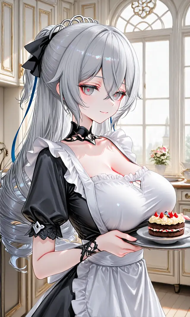 Bronya Zaychik, Mei Raiden — Honkai Star Rail, planche 37. big breasts, bikini, business suit, drill hair, glasses, maid
