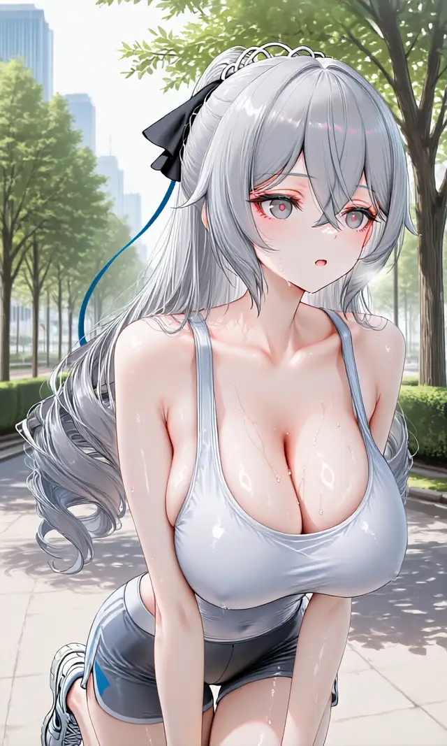 Bronya Zaychik, Mei Raiden — Honkai Star Rail, planche 40. big breasts, bikini, business suit, drill hair, glasses, maid