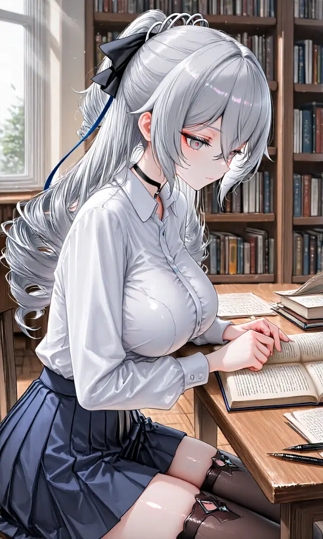 Bronya Zaychik, Mei Raiden — Honkai Star Rail, planche 64. big breasts, bikini, business suit, drill hair, glasses, maid