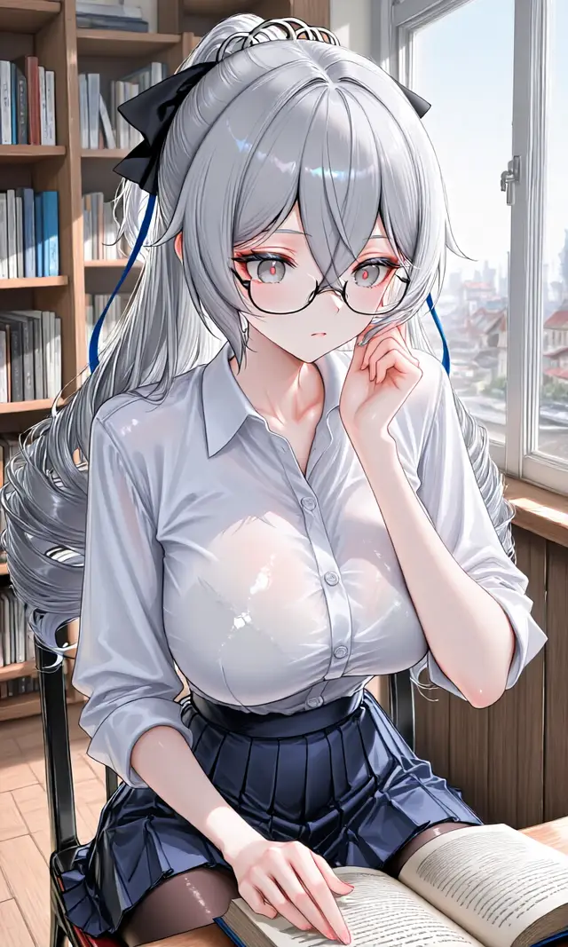 Bronya Zaychik, Mei Raiden — Honkai Star Rail, planche 93. big breasts, bikini, business suit, drill hair, glasses, maid