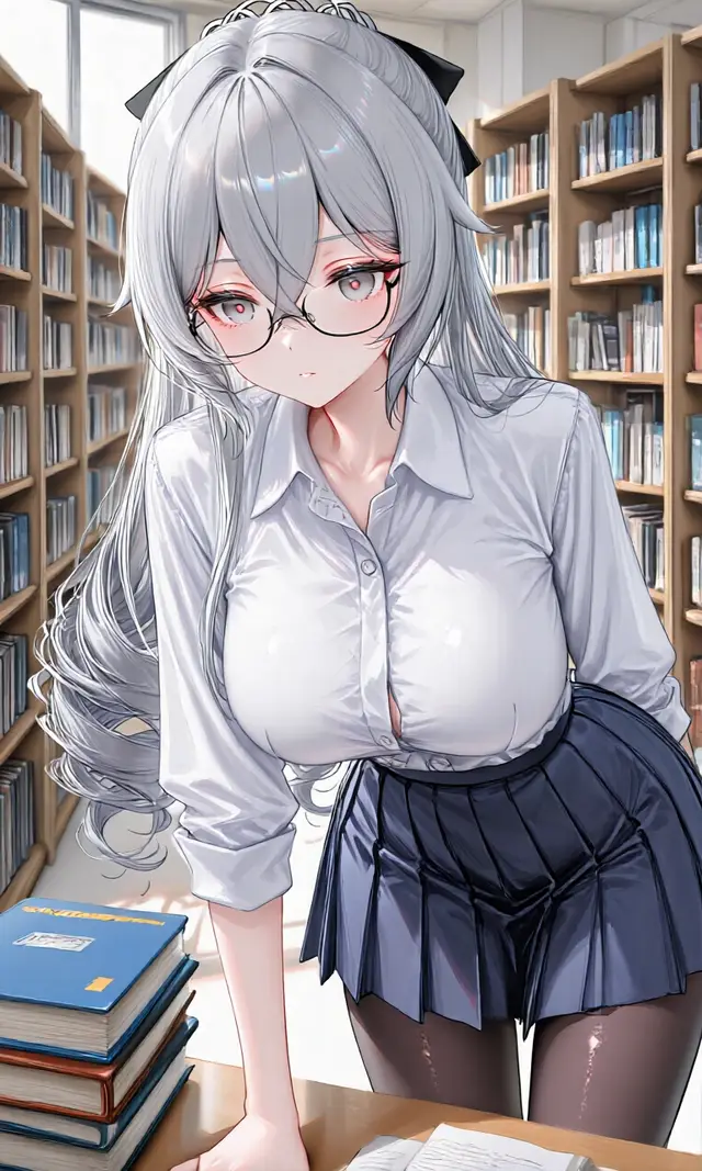 Bronya Zaychik, Mei Raiden — Honkai Star Rail, planche 97. big breasts, bikini, business suit, drill hair, glasses, maid