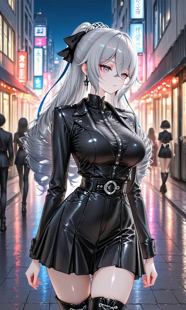 Bronya Zaychik, Mei Raiden — Honkai Star Rail, planche 105. big breasts, bikini, business suit, drill hair, glasses, maid