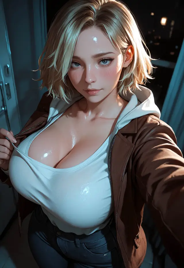 Grace Ashcroft (2026-05-15) — Resident Evil, planche 17. big ass, big breasts, makeup, sole female