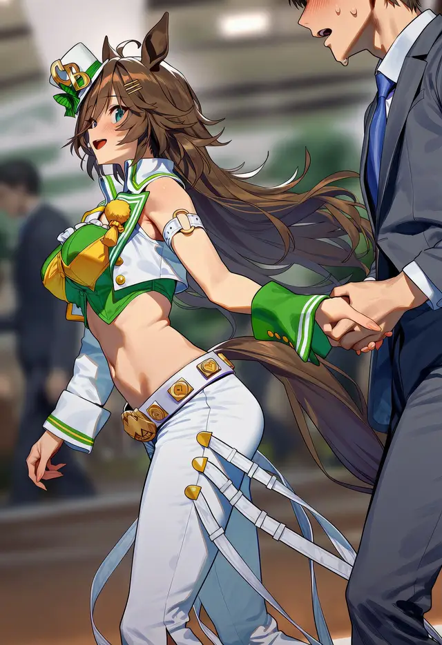 Mr. C.b. — Uma Musume Pretty Derby, planche 5. horse girl, kemonomimi, sole female, tail, sole male