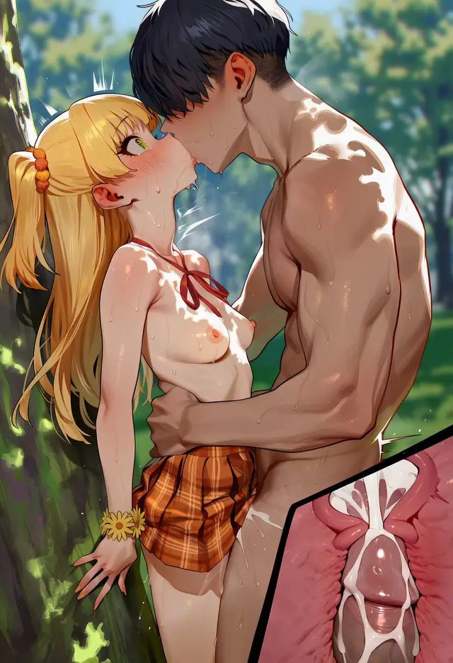 Producer, Rika Jougasaki — The Idolmaster, planche 57. anal, fingering, gaping, nakadashi, schoolgirl uniform, sole female