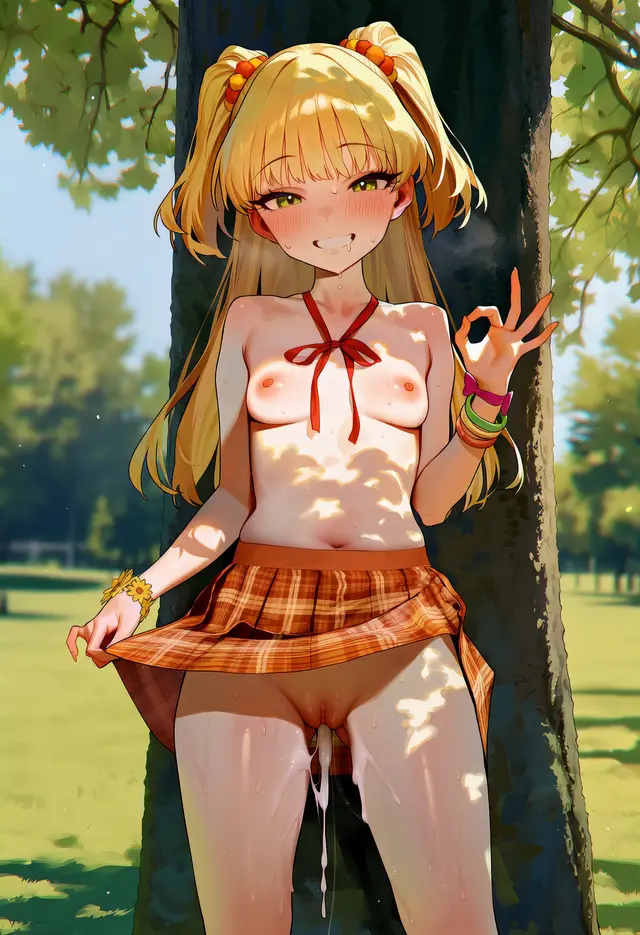 Producer, Rika Jougasaki — The Idolmaster, planche 60. anal, fingering, gaping, nakadashi, schoolgirl uniform, sole female