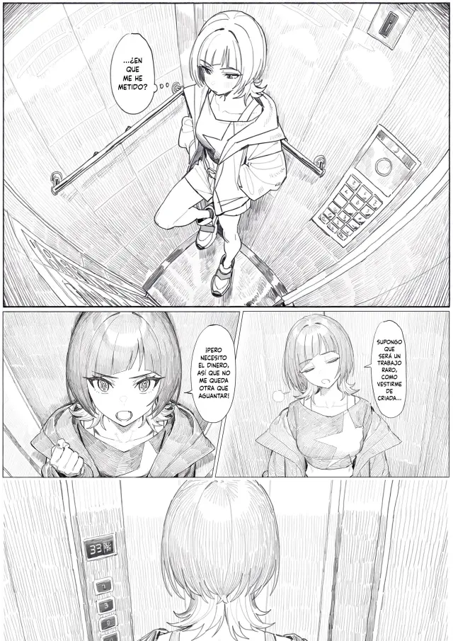 Reina Sakuya — Digimon, planche 10. blowjob, cockslapping, nakadashi, nipple stimulation, sole female, sweating