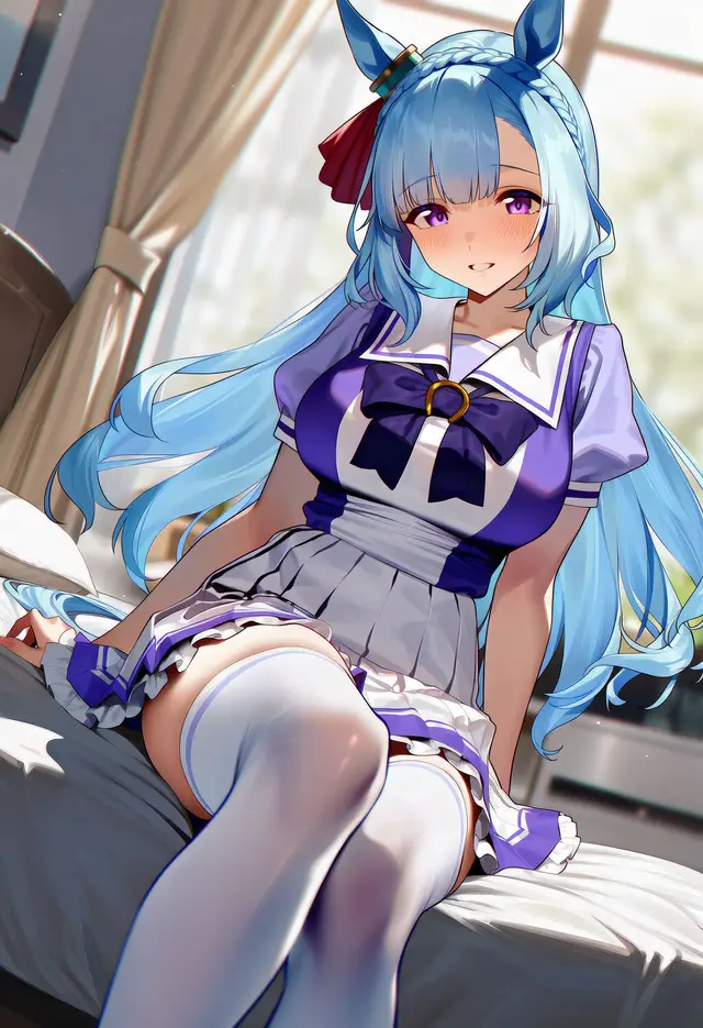 Mejiro Ardan — Uma Musume Pretty Derby, planche 2. big breasts, horse girl, impregnation, kemonomimi, paizuri, sole female